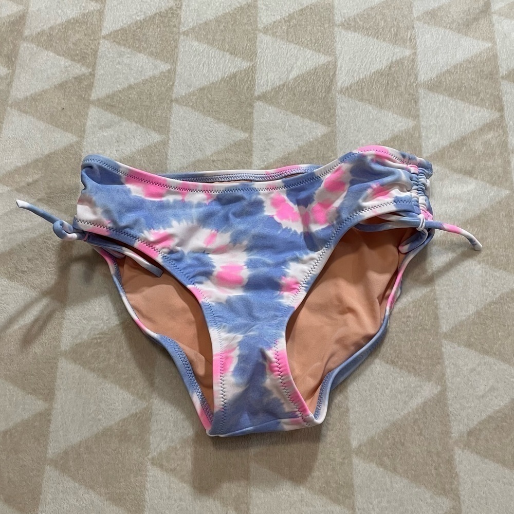 J crew girls tie dye print tankini swim bottoms